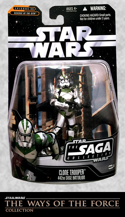 SAGA-057) Clone Trooper 442nd Siege Battalion - The Ways of the Force