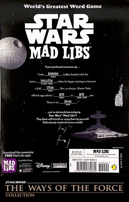 Star Wars Mad Libs (Includes Poster and Stickers) - Large Size - The ...