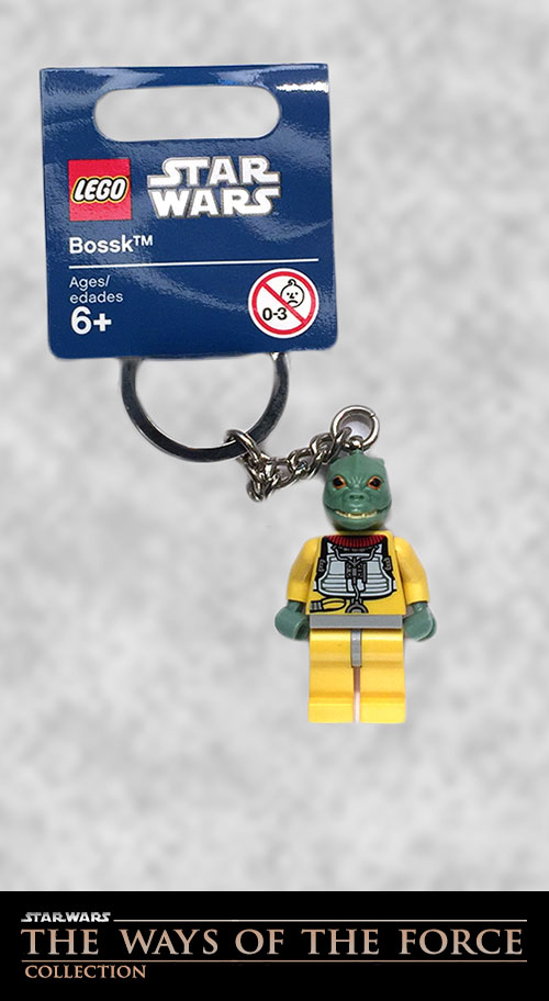 En god ven orm Kan beregnes Bossk Lego Keychain - The Ways of the Force